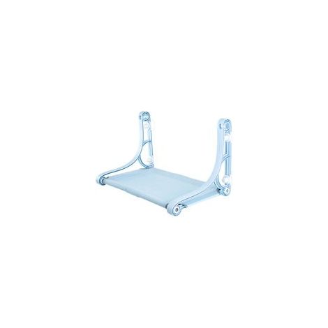 Hamac pour chat détachable et lavable à ventouse, 360°, charge max 22,5 kg, bleu – (1/5)