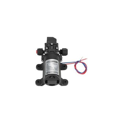 Pompe immergée à membrane auto amorçante, Pompe a Eau Camping Car, DC 12V 70W 0.9Mpa 4-6L/Min Pompe auto amorçante à membrane haute pression pour eau pour camping car, bateau, jardin (1/5)