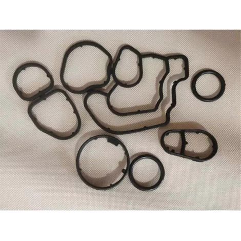 1 jeu de joints de radiateur d'huile pour Jeep Wrangler JK 2.8L (refroidisseur d'huile) (1/5)