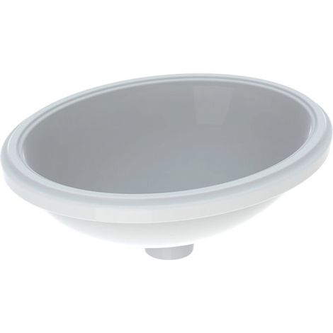Lavabo bajo encimera ovalado VariForm de Geberit, 420x330mm, sin (1/2)