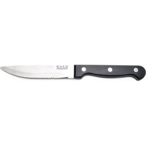 Coltello Bistecca Jumbo Lama 12 cm Manico in POM Rivettato Eme Rodeo (1/2)