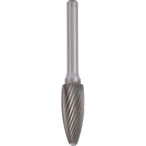 Fraise rotative en carbure de tungstène, coupe simple, 6000-50000 tr/min, pour meulage de surface sur aviation, automobile et marine. (1/5)