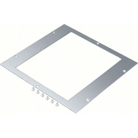 Cadre de montage l200mm x L253mm épais 4mm pour boîte de jonction acier 290 mm (UDM2200E09)