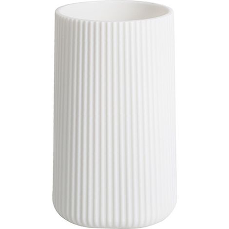 Portaspazzolino da bagno AWD INTERIOR Zen 1512 ABS bianco (1/5)
