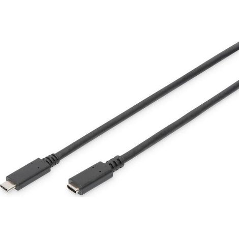 Digitus Cable alargador USB Type-C Gen2, Type-C a C (1/4)