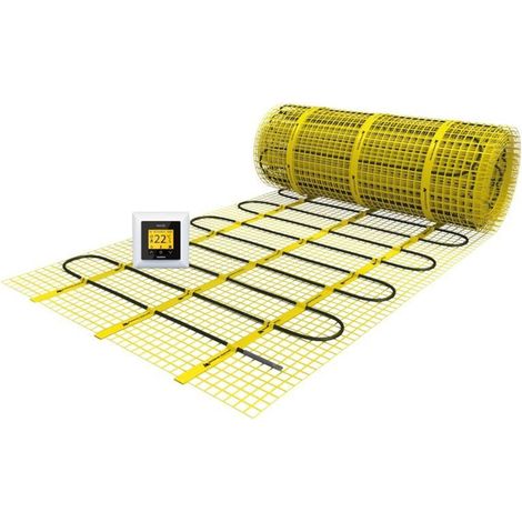 Magnum Mat kit de chauffage par le sol électrique - 112 watt - 0.75m2 - avec thermostat WiFi blanc