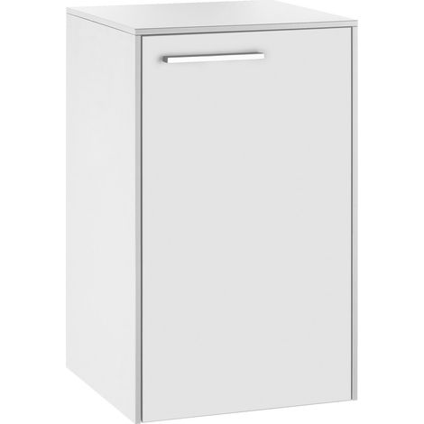Armoire basse Keuco Royal 60 32110, charnière de porte à droite, dimensions extérieures 400 x 650 x 400 mm, Corps/Avant: Cachemire Matt - 32110450002 (1/2)