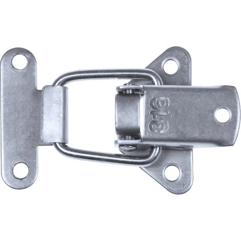 GOEBEL - 100 x Grenouillères Acier inox A4 30 Trou pour rivet 3,8 mm (1/5)