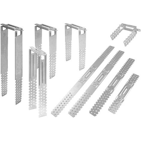 Suspensions directes pour CD 60/27 & lattage bois construction sèche: 75mm, 10 pièces (1/4)