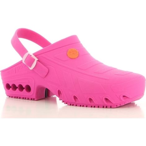Sabot de travail autoclavable Oxypas Oxyclog ESD SRA Rose Fuchsia 41-42 (1/3)
