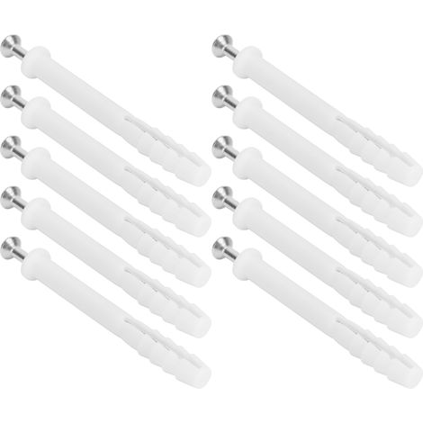 Kit de 20 vis à expansion pour fixation de meubles, ancres murales et cadres de placard (1/5)