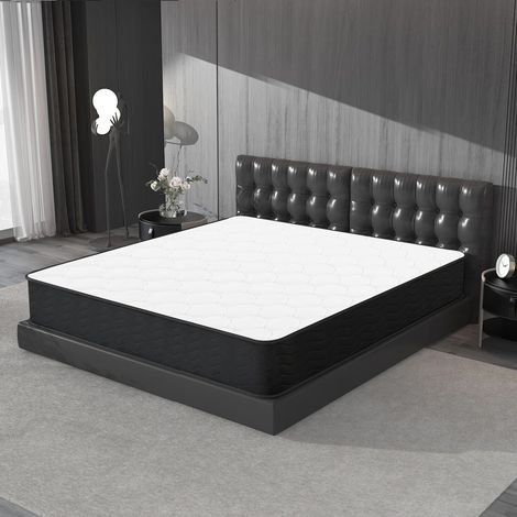 Iztoss – Matelas ressorts 140x190cm – Épaisseur 20 cm – Fermeté modérée – Soutien ergonomique – Structure respirante