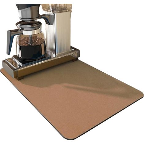 Tapis à café anti-taches – Accessoire de bar à café – 30,5 x 48,3 cm – Table de cuisine – Rose (1/5)
