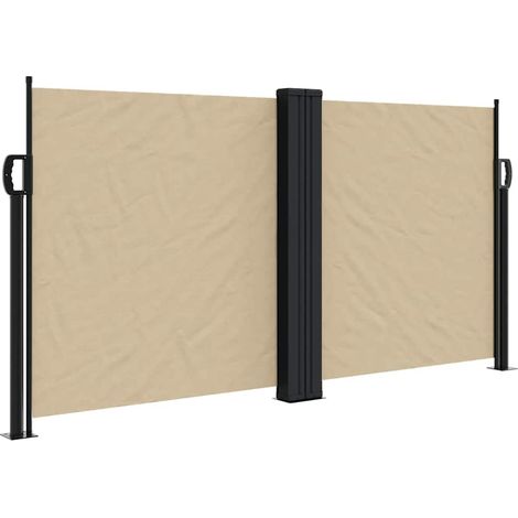 Maison Exclusive - Tenda da Sole Laterale Retrattile Beige 120x600 cm