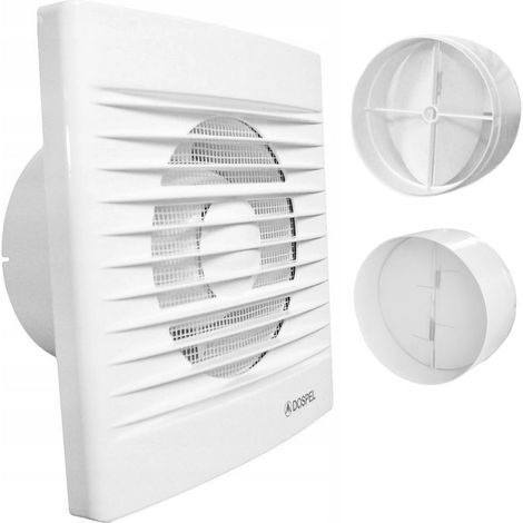 Dospel  Ventilateur mural WD-007-0003P - 120 mm - Blanc - Énergétique - Anti-insectes - Pratique (1/3)