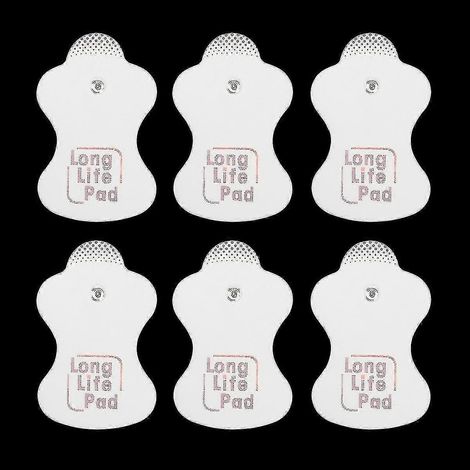 12 pièces/6 paires de coussinets de rechange compatibles avec les masseurs Omron Elepuls Long Life - JA (1/4)