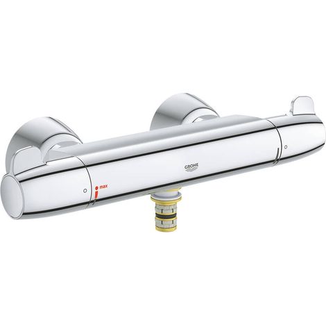 GROHE Grifo THM para lavabo Grohtherm Special 34666 con racores en S ocultos cromo, 34666000 (1/2)