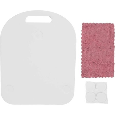 Plateau coulissant en acrylique ABS blanc pour appareils de cuisine, compatible avec TM5 et TM6, épaisseur 8 mm (0,31 po). (1/4)