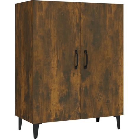 Maison Exclusive - Aparador madera contrachapada color roble ahum