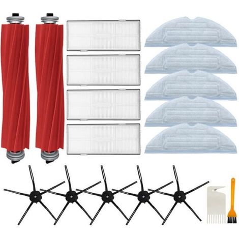 Brosse Principale de Filtre Lavable pour Xiaomi Roborock S7 Brosse LatéRale en Tissu de Vadrouille pour PièCes de Rechange (1/4)