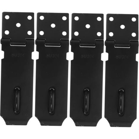 Lot de 4 verrous sécurité en acier inoxydable pour armoires et (1/5)