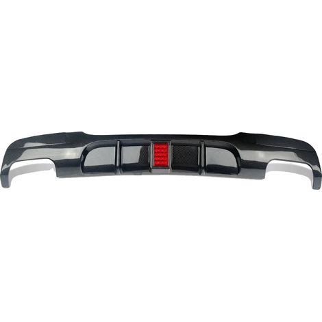 Difusor trasero, compatible con el Serie 3 E90, mejoras aerodinámicas, como se muestra. (1/2)