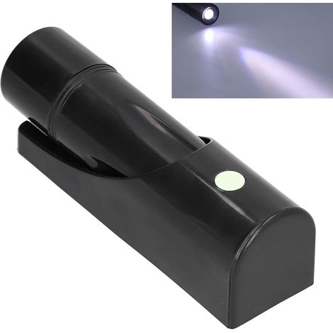 Lampe de poche LED portable à piles haute luminosité pour couloirs de maison en plastique (1/5)