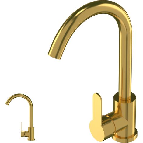 Robinet De Cuisine En Or Pour Évier Prestige (1/3)