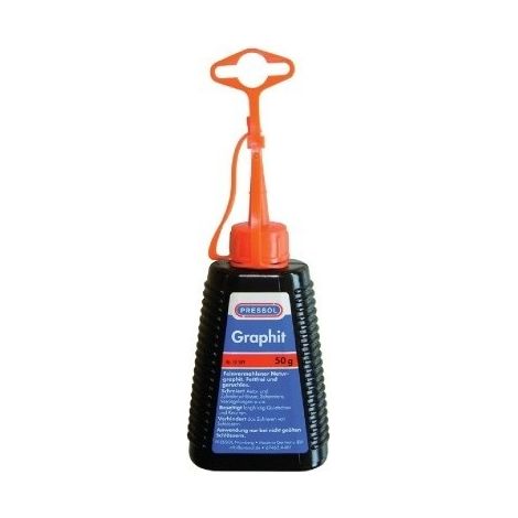 PRESSOL 10589940 - Grafite in polvere applicatore piatto (50g)
