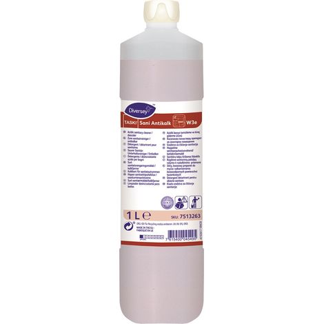 Détergent Détartrant Sanitaires Flacon de 1L - Diversey