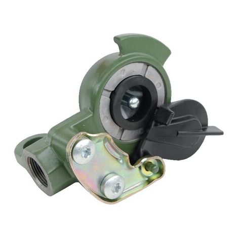 Cabezal de acoplamiento M22x1,5 verde UNIVERSAL T710250