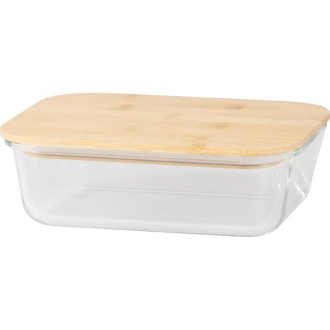 Dose MagicHome, rechteckig, 1500 ml, mit Bambusdeckel (1/4)