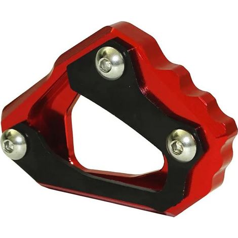 (Rouge)waase Compatible avec Yamaha MT-10 FZ-10 2016 2017 2018 - Extension de béquille latérale pour moto MT10 FZ10 maxpower (1/4)