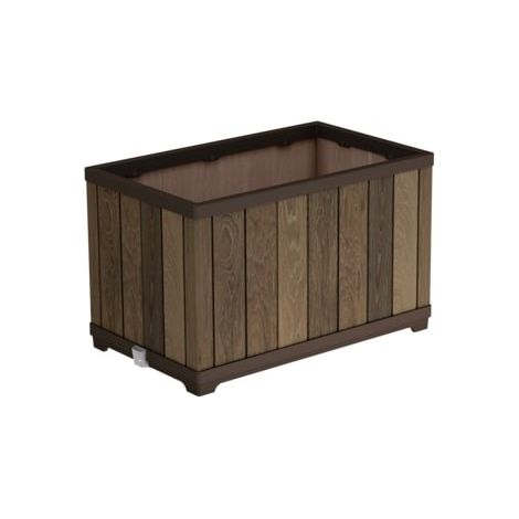 Pot de fleurs en plastique brun Keter 76 cm x 45,5 x 45,5 cm 1 pc.