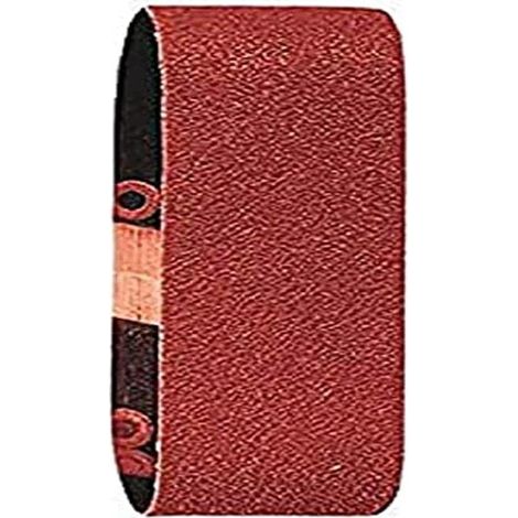 Set de 3 rubans abrasifs pour Ponceuse à ruban 40 x 303 mm Grain 60-80-120 x 1 (1/4)