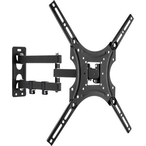 X400 Extendable and Swivel TV Wall Mount, compatible with 14-55 inch TVs, full rotation, robust steel, 65-415 mm distance (1/4)