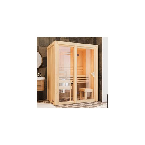 Sauna finlandese Ava 1 68 mm - 155x122x198 cm