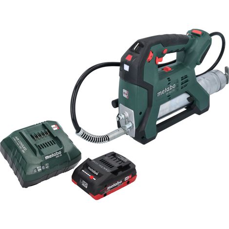 Grasa de Metabo FP 18 LTX con batería de 18 V y 690 bar + 1 batería de 4,0 Ah + cargador (1/5)