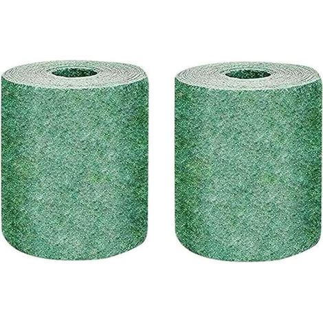 Rouleau de tapis de semences de gazon, tapis de culture d'herbe biodégradable 10FT, tapis de semences de gazon engrais jardin pique-nique jardinage tapis de plantation de pelouse 20 × 300cm