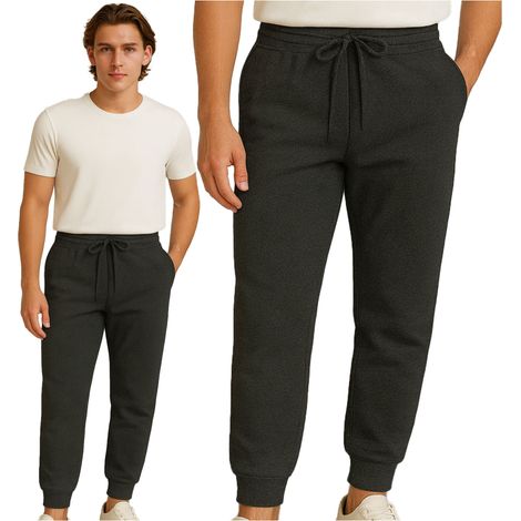 Herren-Jogginghose, bequem, für den Alltag, grau (1/5)