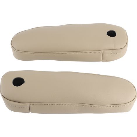 2-teiliger Armlehnenbezug aus Kunstleder für Lexus RX 300, 330 und 350 (2003–2009), Beige