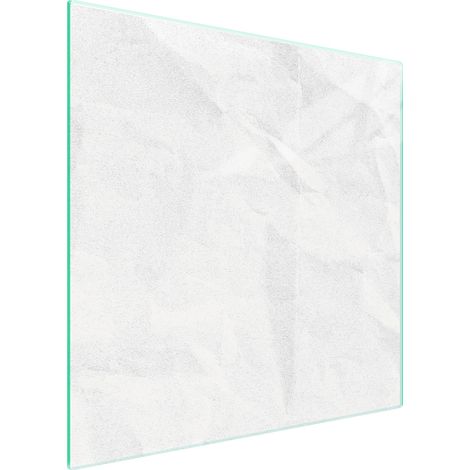 GLASSCHUTZPLATTE FÜR HERD 50x52 WEISS (1/5)