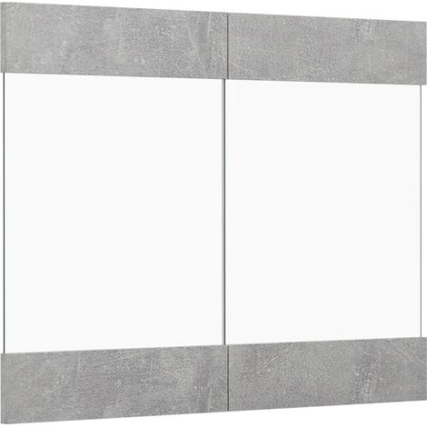Façade de cuisine R-Line, Béton, 79.2x59cm façade de meuble pour meuble mural vitré, Vicco (1/5)