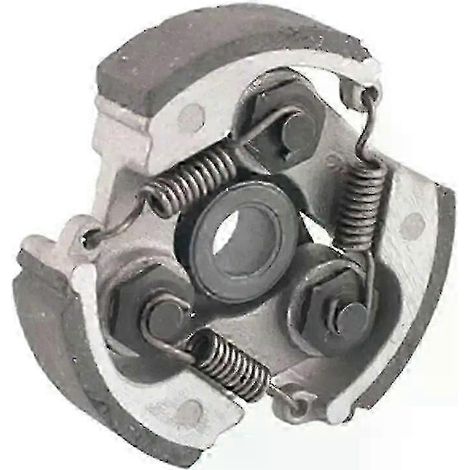 Plaquettes d'embrayage en aluminium avec ressorts, 75 mm, refroidissement par air, compatibles avec les moteurs de mini-motos, pocket bikes, motos tout-terrain et quads de 47 cc et 49 cc. (1/5)
