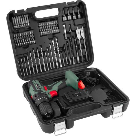 Avvitatore 2 Velocità Meccaniche Con Valigetta E 79 Accessori 1500 Mah