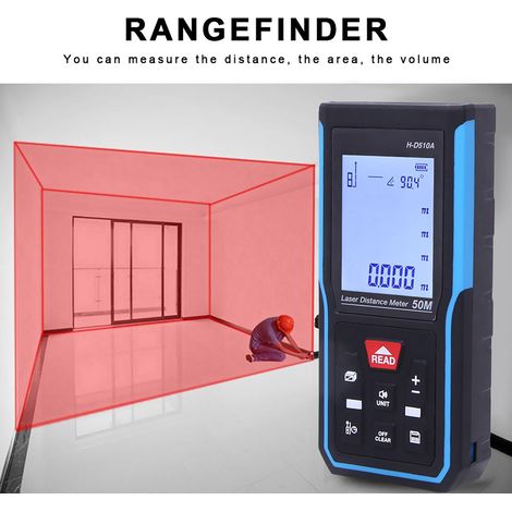 Télémètre laser numérique portable H D510a H D710a H D100/H D120A (H D510A 50 m)