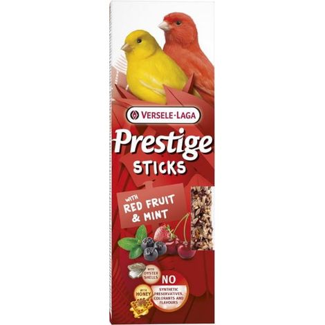 Bâtonnets de canari Versele-Laga aux fruits rouges et à la menthe