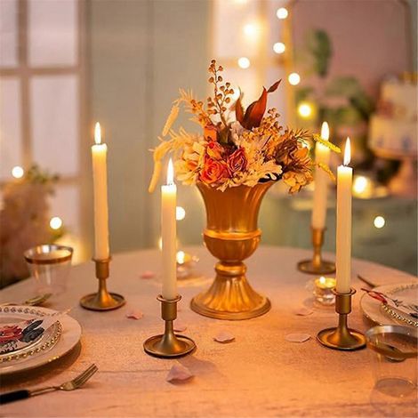 Porte-bougies coniques pour centre de table (1/5)