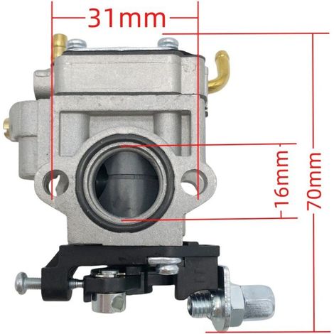 Carburateur compatible avec WYK-406 / WYK-345 PB-770 PB-770T. Sèche-cheveux 909-149. Sèche-cheveux dorsal, accessoires pour système d'alimentation moteur deux temps.