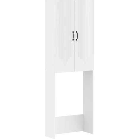 vidaXL Mobile Bagno HOORN Bianco 66 x 25,5 x 190 cm (1/5)
